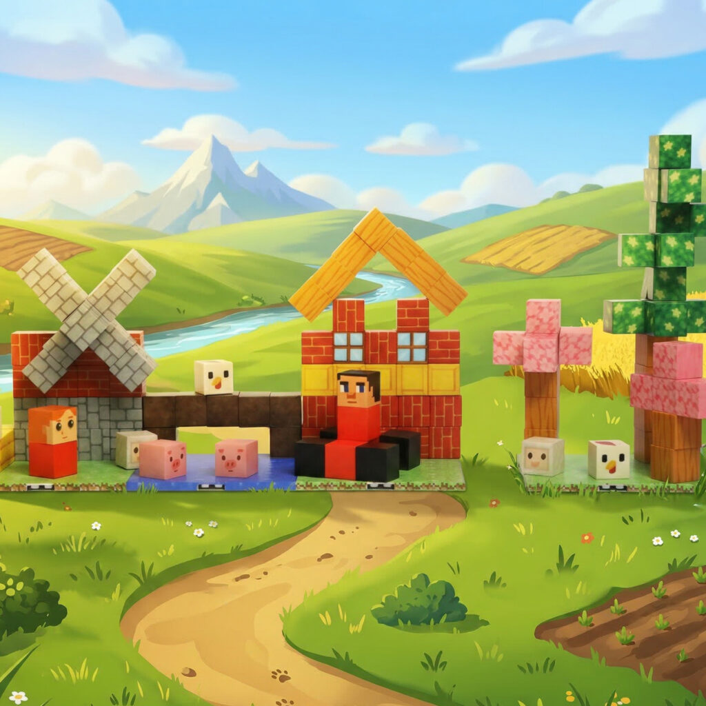 jeu construction magnétique enfant Gammia Kids